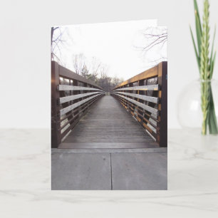 "Pont Dundas au coucher du soleil" Carte de félici