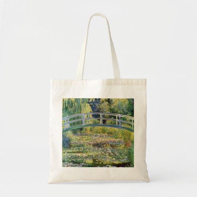 Pont japonais de Monet avec le sac fourre-tout à (Devant)