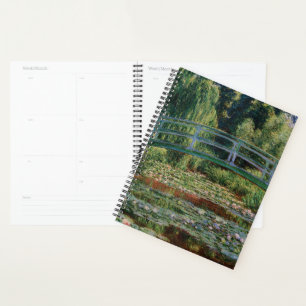 Pont japonais sur Water Lily Pond par Monet