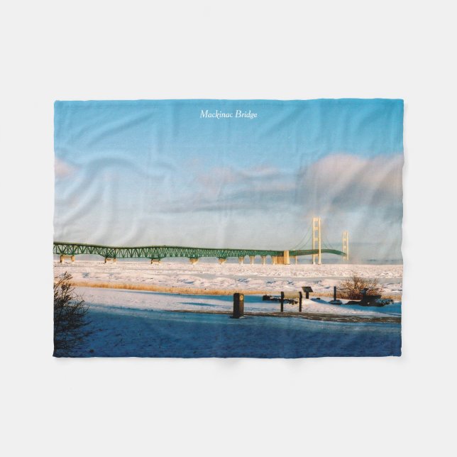 Pont Mackinac couverture polaire hiver (Devant (Horizontal))