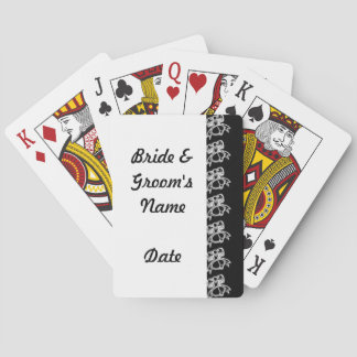 Pont mariage de cartes de jeu Faveurs