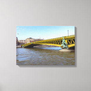 Pont Mirabeau über die Seine - Paris Leinwanddruck