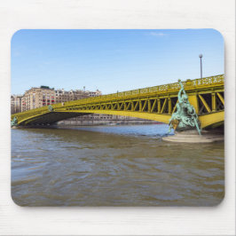 Pont Mirabeau über Seine - Paris Mousepad