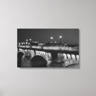 Pont Neuf Paris Canvas Print Leinwanddruck