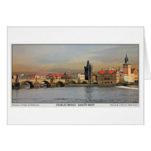 Pont Pano de Prague - de Charles