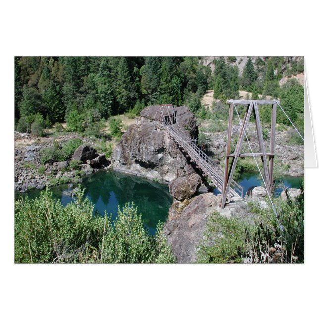 Pont piétonnier de la rivière Illinois (Devant horizontal)