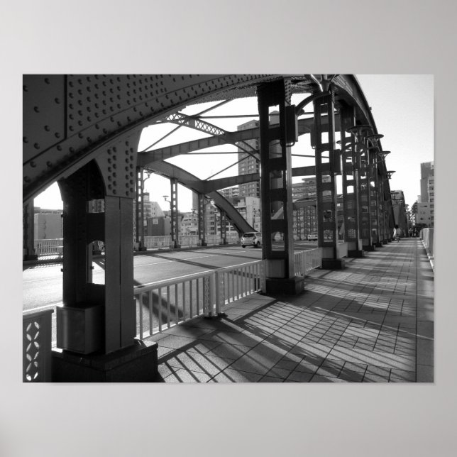 Pont Umaya : Sumida River, Tokyo Poster (Devant)