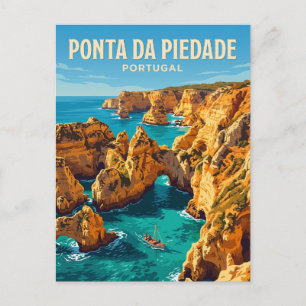 Ponta da Piedade Portugal Postkarte