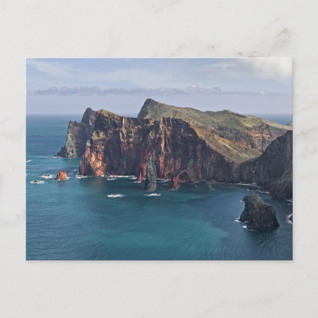 Ponta de São Lourenço, Madeira, Portugal Postkarte (Vorderseite)