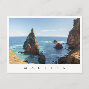 Ponta de São Lourenço, modernes Madeira-Foto Postkarte