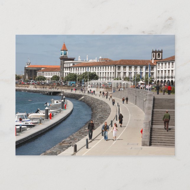 Ponta Delgada, Azoren Postkarte (Vorderseite)