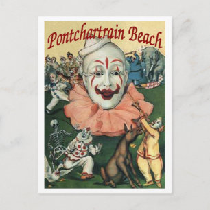 Pontchartrain Beach Poster Postkarte