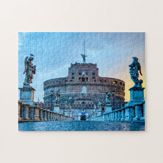 Ponte and Castle Sant'Angelo - Rom, Italien (Horizontal)