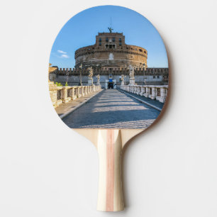 Ponte and Castle Sant'Angelo - Rom, Italien Tischtennis Schläger
