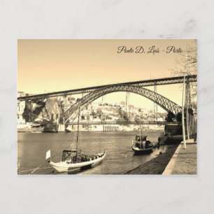 Ponte D. Luís - Porto Postkarte