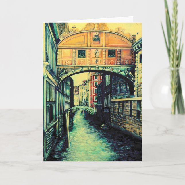 Ponte dei Sospiri Karte (Vorderseite)