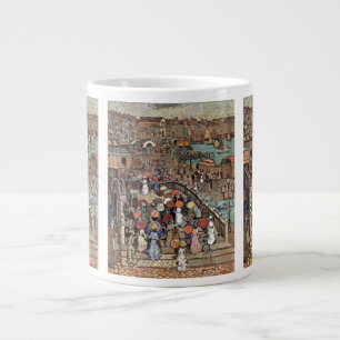 Ponte Della Paglia, Venedig von Maurice Prendergas Jumbo-Tasse