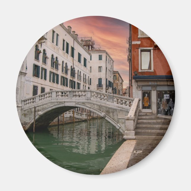 Ponte di Canonica Venice Italy Magnet (Vorne)