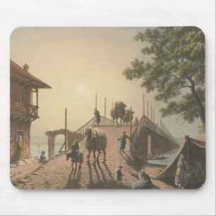 Ponte piccolo, Kleine Brücke im Islamischen Dorf Mousepad