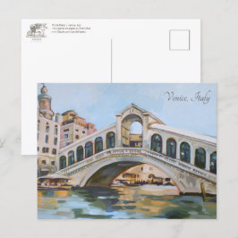 Ponte Rialto | Venedig, Italien Postkarte