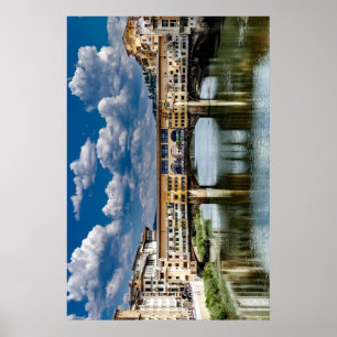 Ponte Vecchio (alte Brücke) Poster