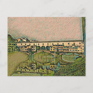 Ponte Vecchio Card Postkarte