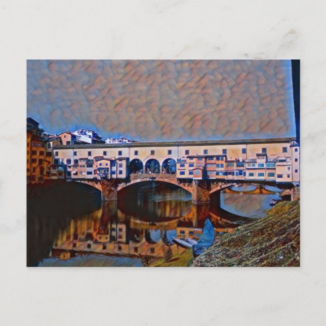 Ponte Vecchio Card Postkarte (Vorderseite)