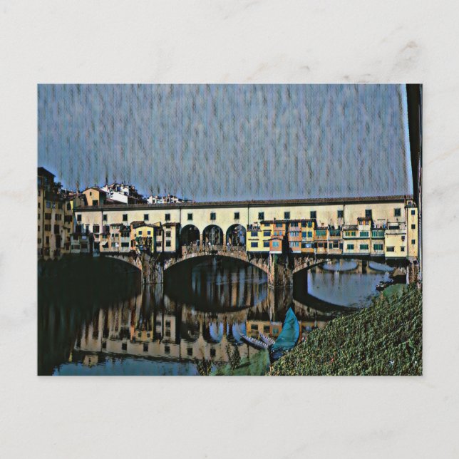 Ponte Vecchio Card Postkarte (Vorderseite)
