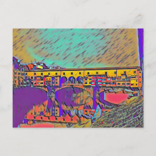 Ponte Vecchio Card Postkarte