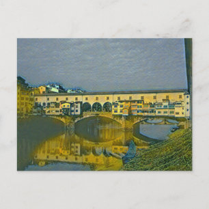 Ponte Vecchio Card Postkarte
