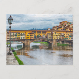 Ponte Vecchio, carte postale de Florence, Italie