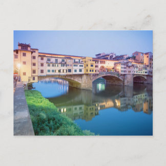 Ponte Vecchio Florence Italien Postkarte