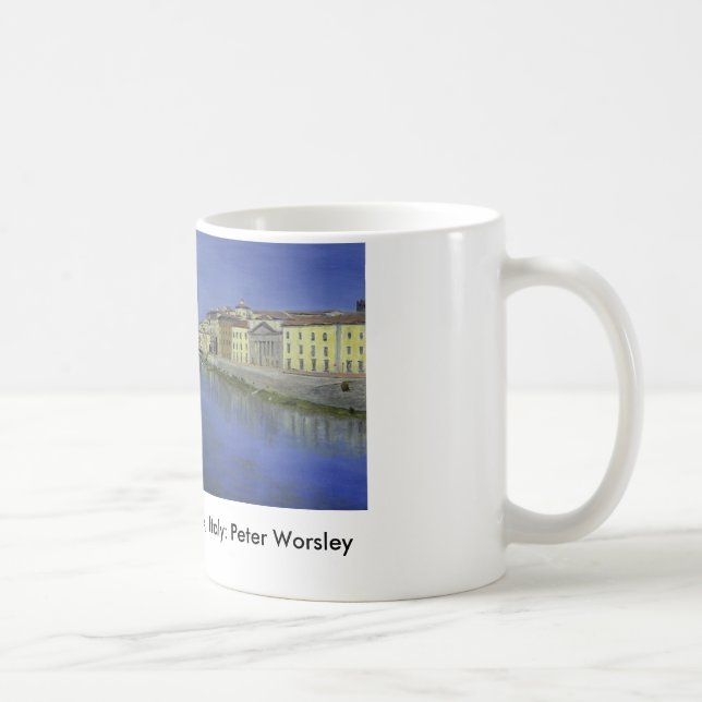 Ponte Vecchio, Florenz, Italien Kaffeetasse (Rechts)
