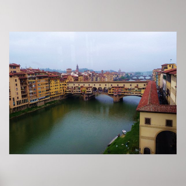 Ponte Vecchio, Florenz, Italien Poster (Vorne)