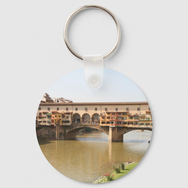 Ponte vecchio schlüsselanhänger (Vorderseite)