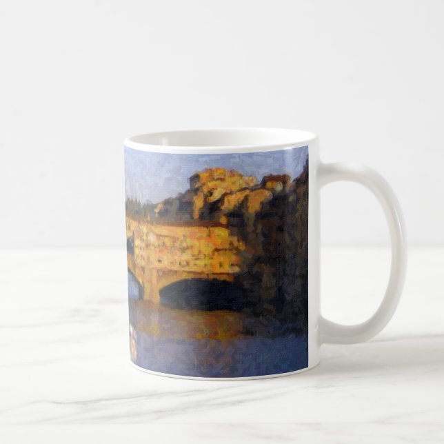 "Ponte Vecchio, Tasse Florenz, Italien" (Rechts)