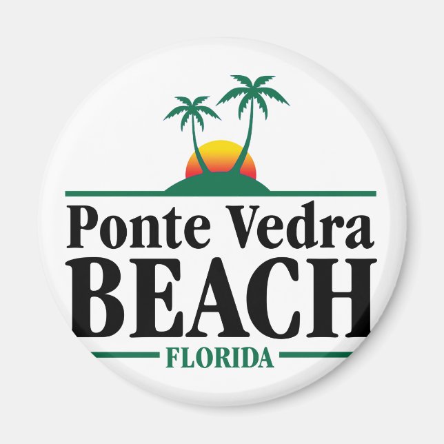 Ponte Vedra Beach Magnet (Vorne)