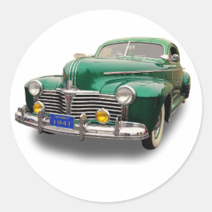 PONTIAC 1941 RUNDER AUFKLEBER