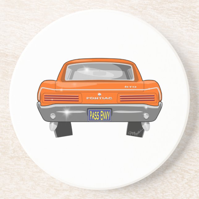 Pontiac 1966 GTO Sandstein Untersetzer (Vorne)