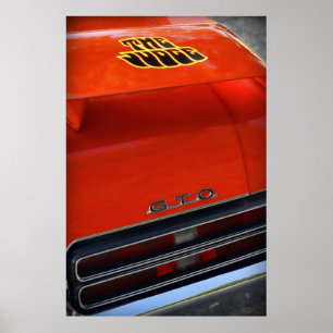 Pontiac 1969 GTO der Richter Poster