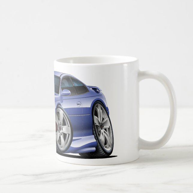 Pontiac 2004-06 GTO blaues/graues Auto Kaffeetasse (Rechts)