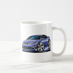 Pontiac 2004-06 GTO blaues/graues Auto Kaffeetasse