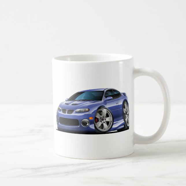 Pontiac 2004-06 GTO blaues/graues Auto Kaffeetasse (Rechts)