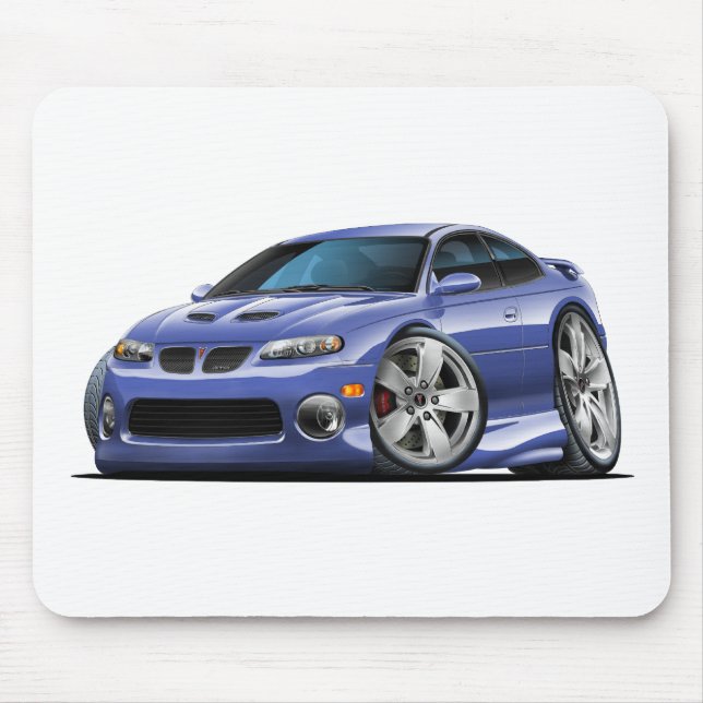 Pontiac 2004-06 GTO blaues/graues Auto Mousepad (Vorne)