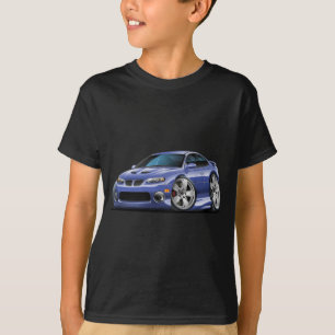 Pontiac 2004-06 GTO blaues/graues Auto T-Shirt