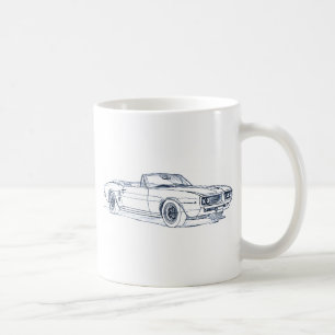 Pontiac Firebird 1968 konvertierbar Kaffeetasse