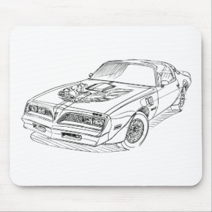 Pontiac Firebird Trans 1977 Mousepad