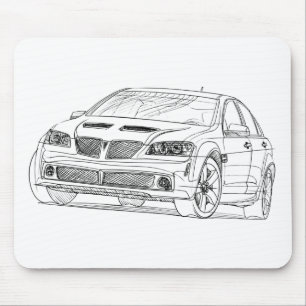 Pontiac G8 GT 2008 Mousepad