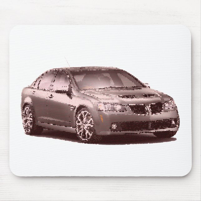Pontiac G8 GXP geknackt Mousepad (Vorne)