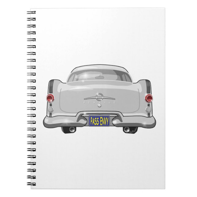 Pontiac-Stern-Leiter 1955 Notizblock (Vorderseite)